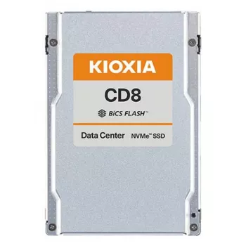 Kioxia CD8 Series KCD8XVUG800G - SSD - 800 GB - Internal - 2.5 inch (6.4 cm) PCIe 4.0 (NVMe) Cache: 256 MB