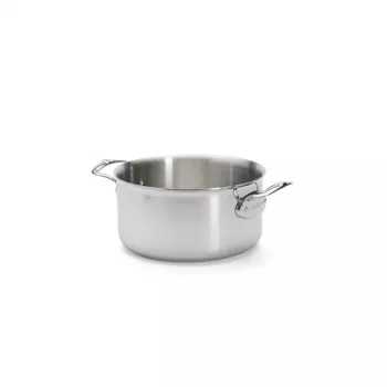 De Buyer Affinity Saucepot Stainless Steel with Lid 24 cm