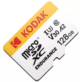 Kodak mSD UHS-I U3 A2 Endurance 128GB microSDXC Memory Card