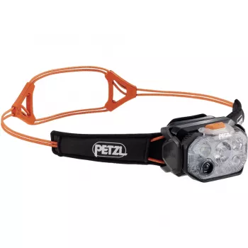 Petzl SWIFT RL Headlamp Black/Orange