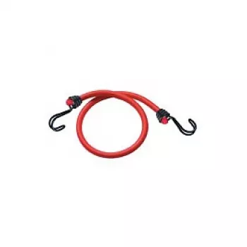 Master Lock 3020EURDAT Bungee Twin Wire Hook Luggage Strap - 0.6 m - 40 kg - Red - 2 Pieces