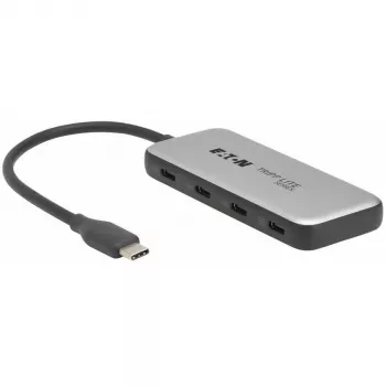 Eaton Tripp Lite Series 4-Port USB-C Hub, USB 3.2 Gen 2 (10 Gbps) - Black
