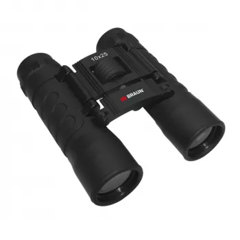 Braun Binoculars 10x25 Roof Prism Black (20122)