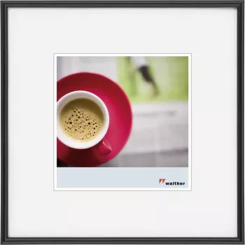 Walther Design KB440H Single Picture Frame 40x40 cm Black