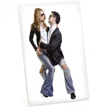 Walther Design Acryl Portrait Photo Frame 13x18 cm Transparent