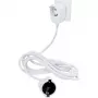 REV Schuko Extension 3m White Powersplit Power Strip