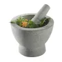 GEFU CRUNCHY Granite Mortar and Pestle Set - 2 Pieces