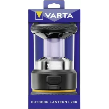 VARTA Outdoor Sports Lantern L20R LED Camping Lantern with Rechargeable Battery