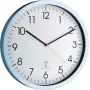 TFA 60.3517.55 Wall Clock - Quartz - Blue - Aluminium - Glass - 30 cm