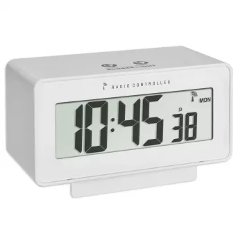 TFA 60.2544.02 Radio Alarm Clock with 7-Color Mood Light