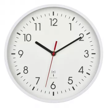 TFA Dostmann 60.3550.02 Radio Wall Clock 24.5 cm x 4.2 cm White