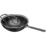 ZWILLING Milano Wok with Glass Lid 30 cm, Black