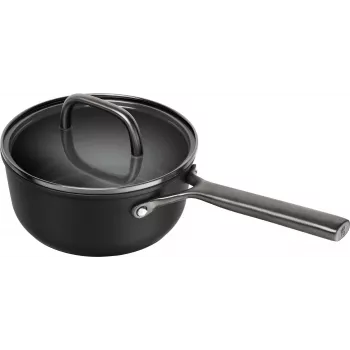ZWILLING Milano Saucepan with Glass Lid 18 cm, Black (1035051)