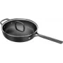 ZWILLING Milano Sauté Pan with Glass Lid 28 cm, Black