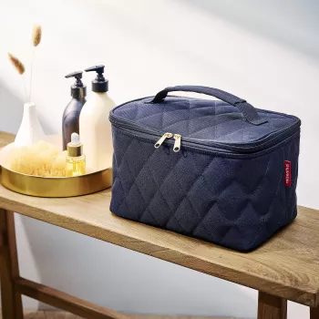 Reisenthel Cosmetic Case Rhombus Midnight Gold (ML4110)