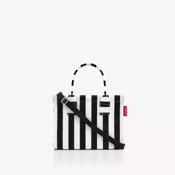 Reisenthel dailyshopper XS summerstripes black