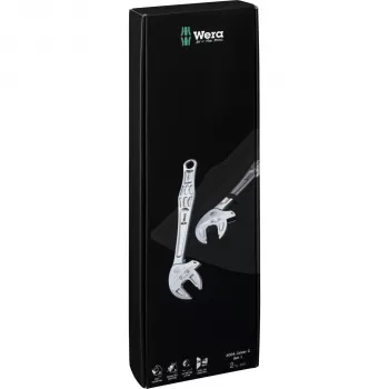 Wera 6004 Joker 2 Set Self-Setting Open-End Wrench Set (2-Piece)