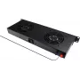 GoodConnections 19 inch Digital Fan Unit with Two Fans, Thermostat and Alarm Function (GC-N0163)