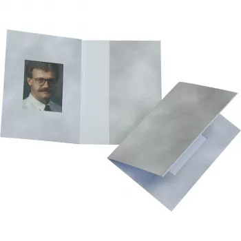 DAIBER 1141 Passport Photo Folder, Grey, 31x42 mm, 100 Pieces