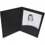 DAIBER Profi-Line Portrait Folders 10x15 cm Black - 100 Pack