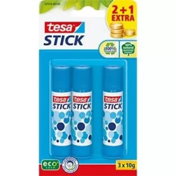Tesa EcoLogo 2+1 Glue Stick 10g Blue