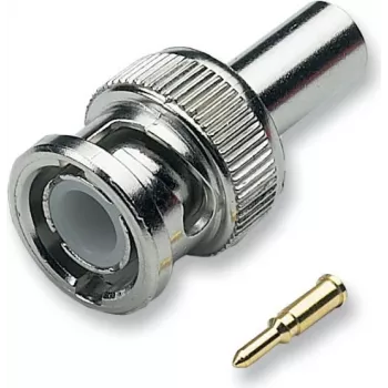 EFB BNC Connector for Video Cable, Crimp, 0.6/2.8, 75 Ohm