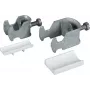 EFB U-Bolt Clamp with Counter Plate, for Cable Ø 38-42 mm, Galvanized Steel