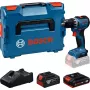 BOSCH Cordless Drill Driver GSR18V-52 with 2 Batteries 18 Volt 4.0 Ah and 2.0 Ah in L-BOXX (Retail)
