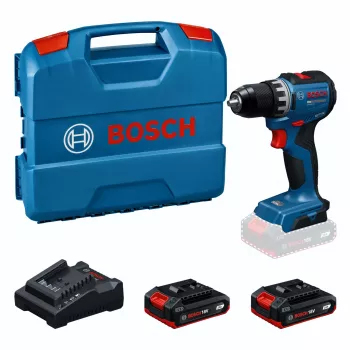 Bosch GSR 18V-52 Cordless Drill Driver 2 x 2.0 Ah Batteries L-BOXX
