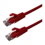 Grafenthal Patch Cable Cat6a U/UTP CU LSZH 0.25m Red