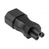 Kabelmeister Power Adapter Cable C14 to C5 0.2m Black