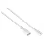 Kabelmeister Euro Extension Cable C8 to C7 White - 2m Power Extension Cable