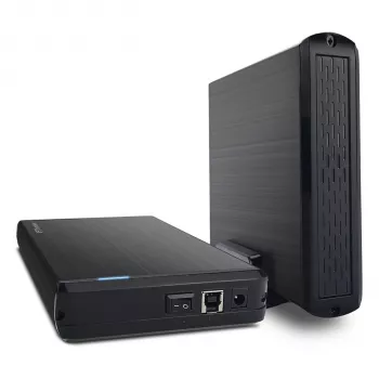 FANTEC DB-G35U3-6G External HDD Enclosure 3.5 inch SATA USB 3.0 6G USB-B Aluminum Black (2582)