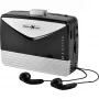 REFLEXION WMR01BK DAB+ & FM Radio with Bluetooth, USB, AUX, Headphone Out, LCD Display, Dual Alarm, Black