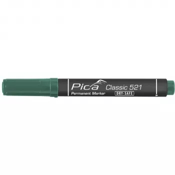 PICA-MARKER Pica Permanent Marker 2-6mm, Wedge Tip, Green