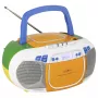 Reflexion RCR2880 Portable CD Player with FM/AM Radio, Multi-Color