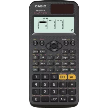 Casio FX-85DE X ClassWiz Scientific Calculator Black with Hard Case
