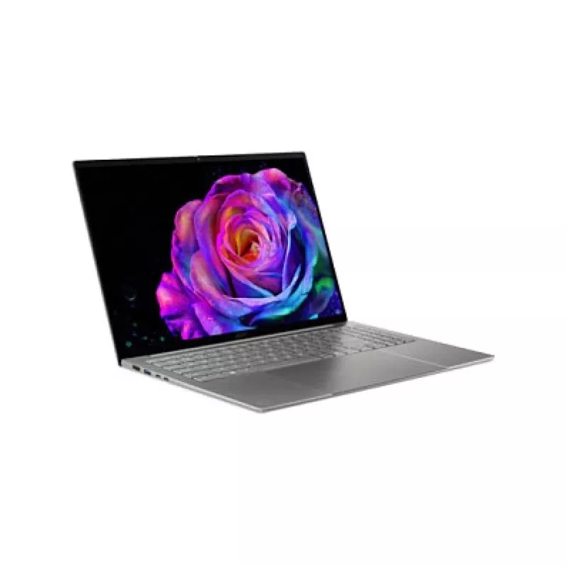 Acer Swift 16 AI OLED SF16-71T-78HV Laptop, Intel Core Ultra 7 155H, 16GB RAM, 512GB SSD, 16 inch OLED 3.2K, Windows 11 Home, Silver
