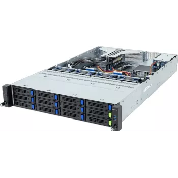 GIGABYTE R263-Z37-AAH2 Rev. 3.x 2U Rack Server Barebone - Single Socket SP3 - AMD EPYC