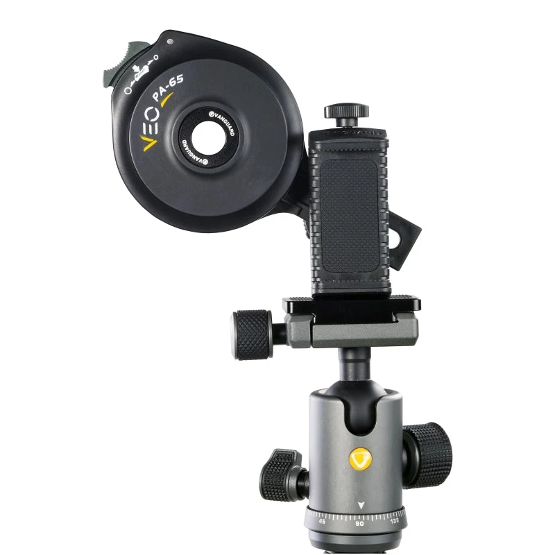 Vanguard VEO PA-65 Smartphone Digiscoping Adapter - Black - 18 cm (7.1 in)