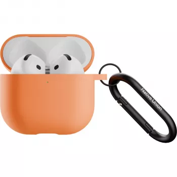 Native Union Active Case Silicone Protective Case for AirPods 4 (Apricot)
