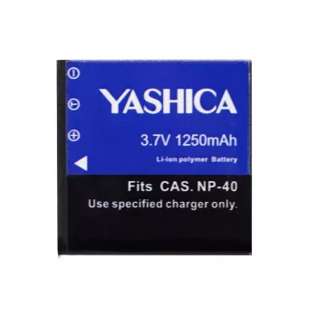 Yashica NP-40 Lithium-Ion Battery 3.7V 750mAh for Casio Exilim Cameras