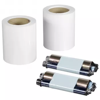 Mitsubishi CK-K 76 R HG Photo Paper & Ribbon Kit 10x15cm 640 Prints / 15x20cm 320 Prints High Gloss