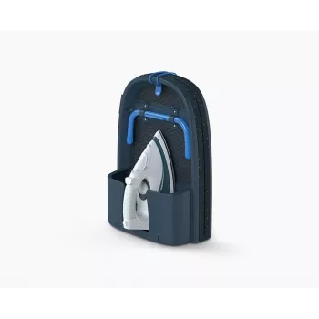 Joseph Joseph Pocket Plus Folding Tabletop Ironing Board with Advanced Cover, Blue