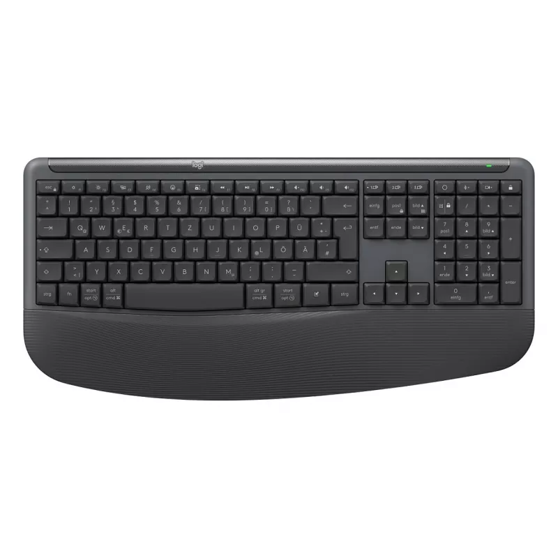 Logitech MK880 For Business Wireless Keyboard and Mouse Combo - Graphite - Swiss French Layout