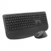 Logitech MK880 For Business Wireless Keyboard and Mouse Combo - Graphite - Swiss French Layout
