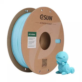 ePLA-Matte Filament 1.75mm Light Blue 1kg