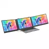 BLACKVIEW DCM8 Pro Dual 15.3 inch Portable IPS Monitor, 2x Full HD, 60Hz, USB-C, Mini HDMI, Built-in Speakers, HDR10, Foldable