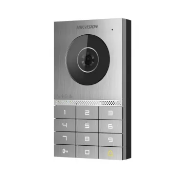 Hikvision DS-KV7023EY-IME2 Video Door Station, 2 MP, PoE, IP65, IK08, Mifare