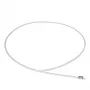 FlashForge AD5MPRO Filament Tube - PTFE Guide Tube for Adventurer 5M Pro 3D Printer (1.75mm Filament, 400mm Length, Translucent White)